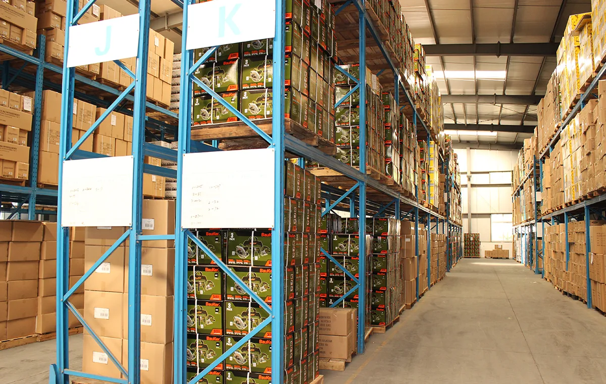 Finished goods warehouse